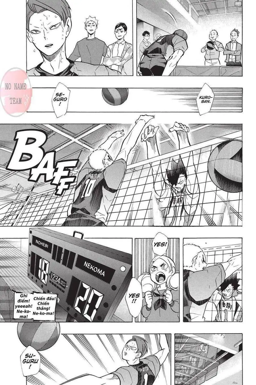 Haikyuu Nettruyen ZZZ Chương 203 Page 9