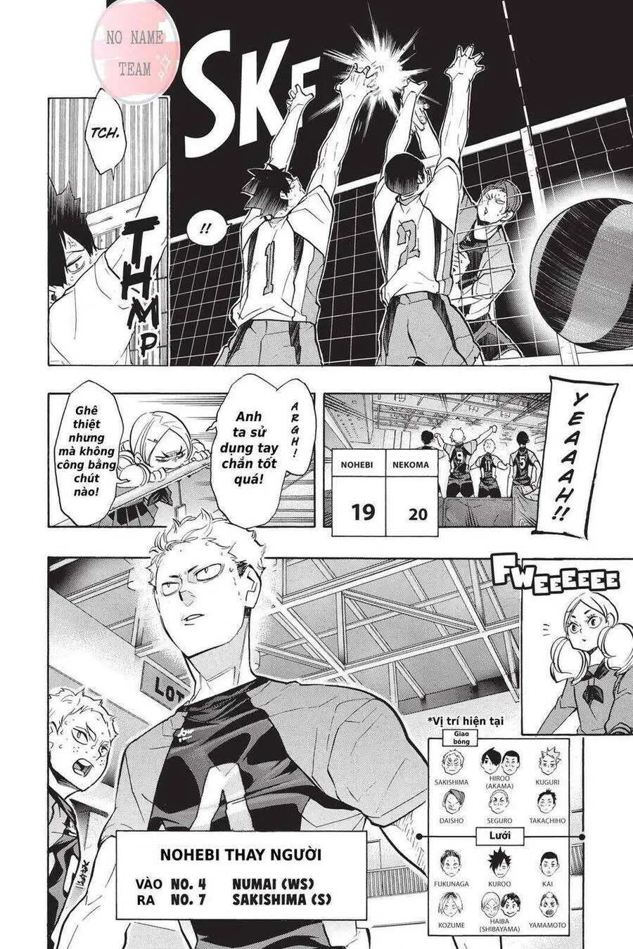 Haikyuu Nettruyen ZZZ Chương 203 Page 10