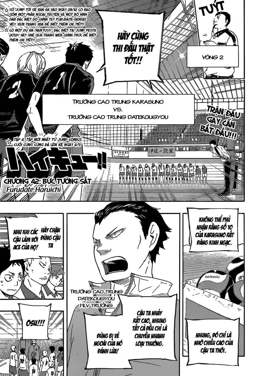 Haikyuu Nettruyen ZZZ Chương 42 Page 3