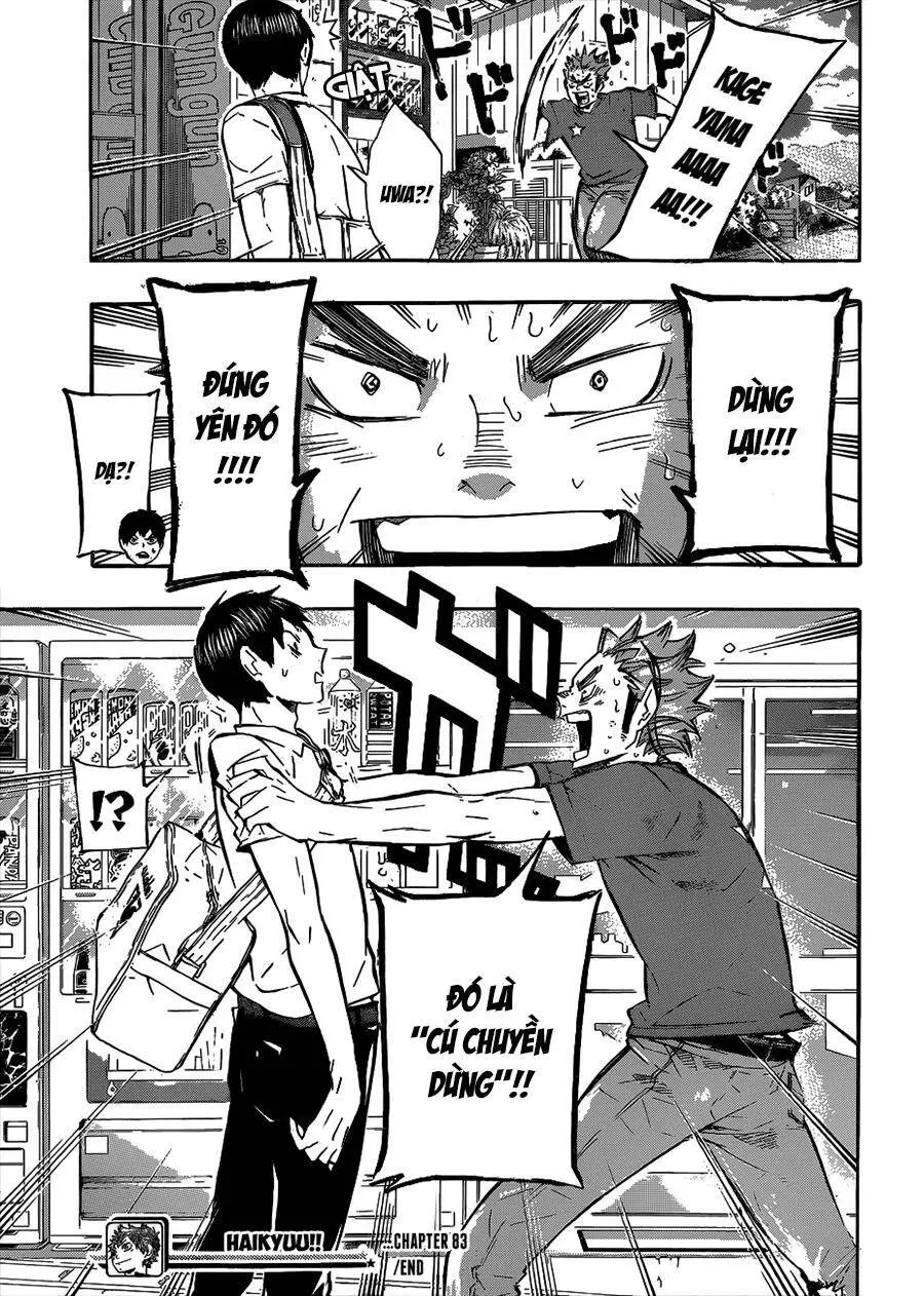 Haikyuu Nettruyen ZZZ Chương 83 Page 20