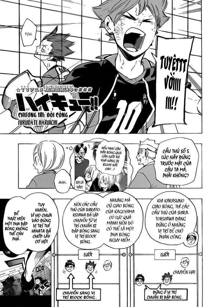Haikyuu Nettruyen ZZZ Chương 181 Page 2