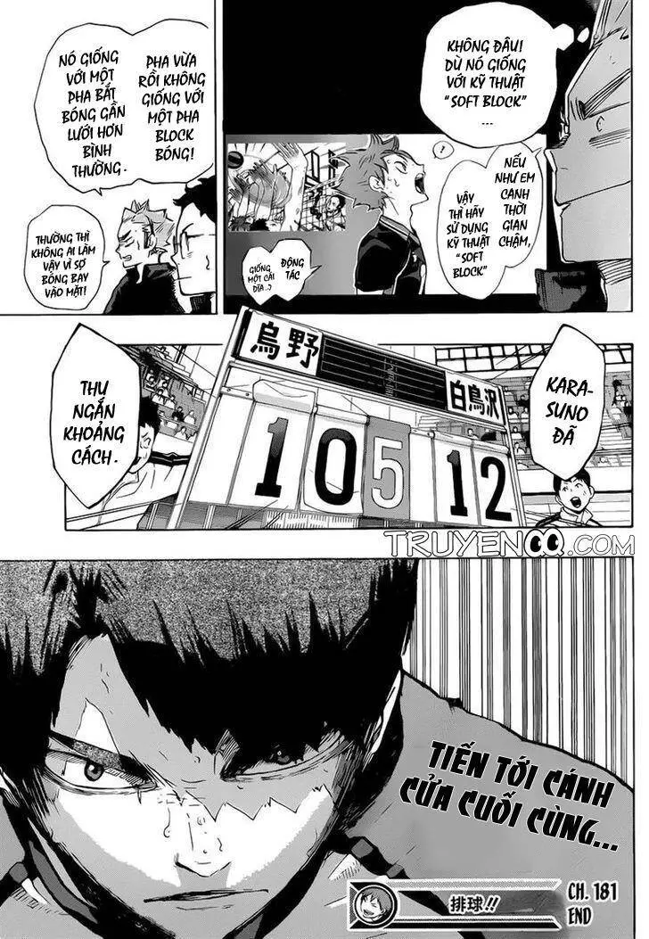 Haikyuu Nettruyen ZZZ Chương 181 Page 17