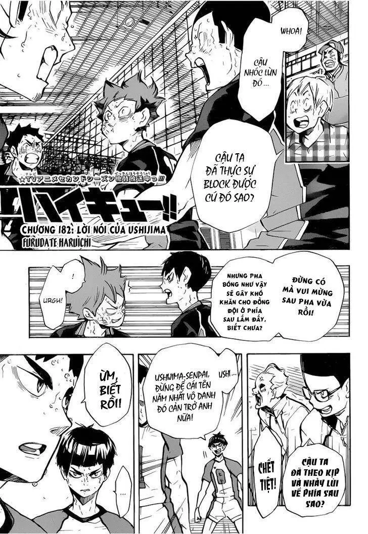 Haikyuu Nettruyen ZZZ Chương 182 Page 2