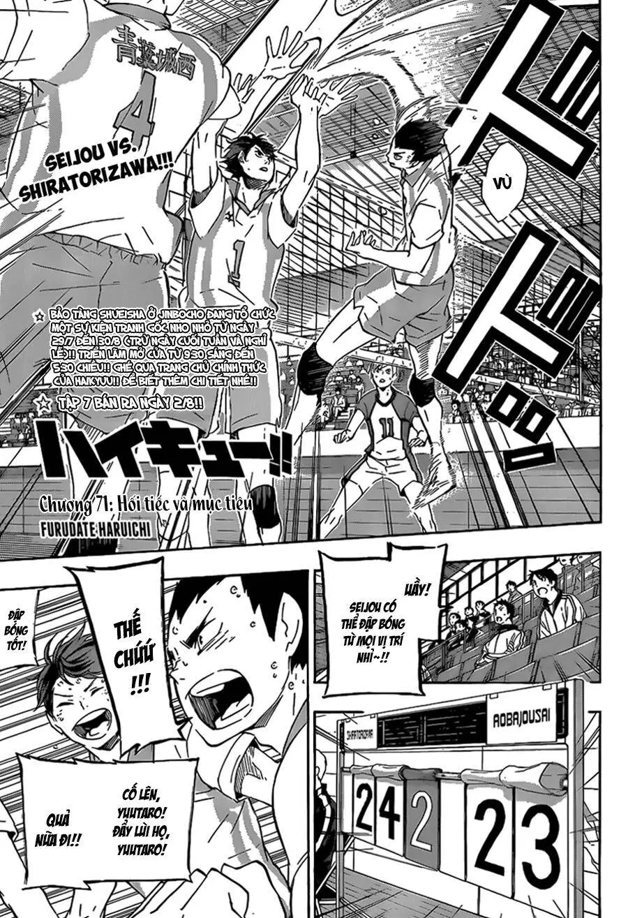 Haikyuu Nettruyen ZZZ Chương 71 Page 3