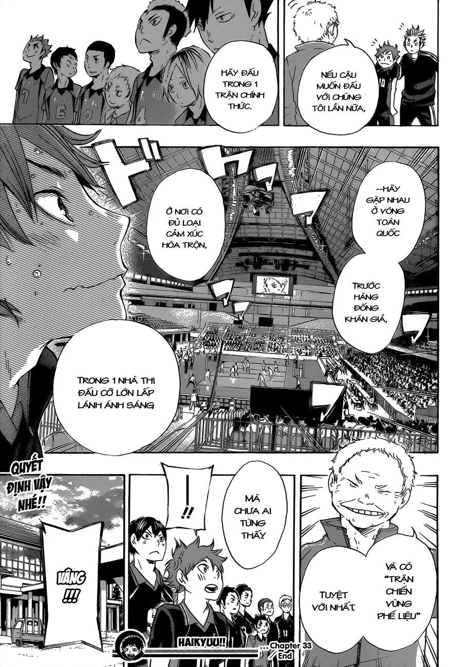 Haikyuu Nettruyen ZZZ Chương 33 Page 18