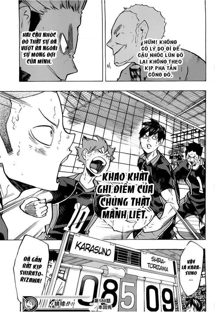 Haikyuu Nettruyen ZZZ Chương 180 Page 19