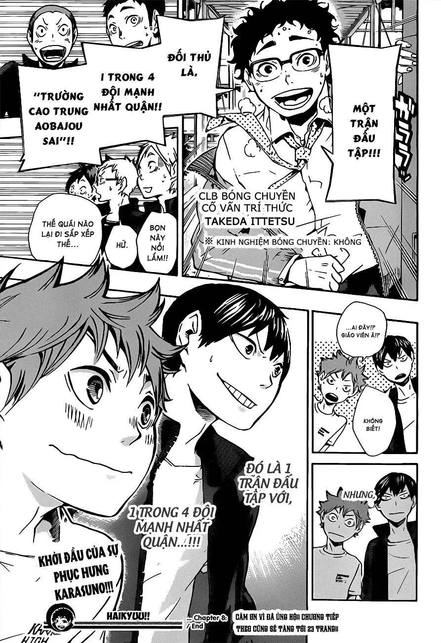 Haikyuu Nettruyen ZZZ Chương 9 Page 19