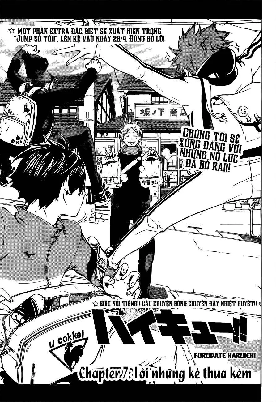 Haikyuu Nettruyen ZZZ Chương 7 Page 1