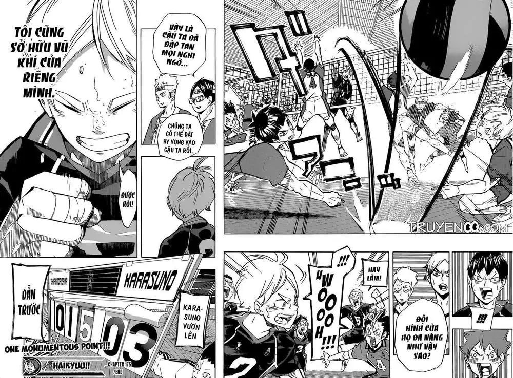 Haikyuu Nettruyen ZZZ Chương 175 Page 16