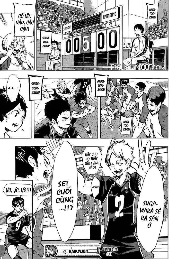 Haikyuu Nettruyen ZZZ Chương 174 Page 18