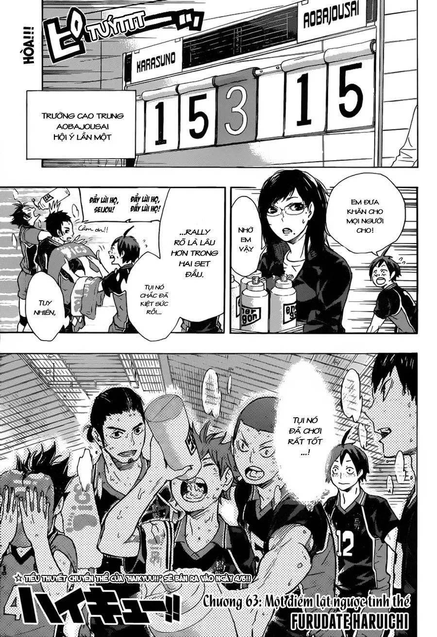 Haikyuu Nettruyen ZZZ Chương 63 Page 3