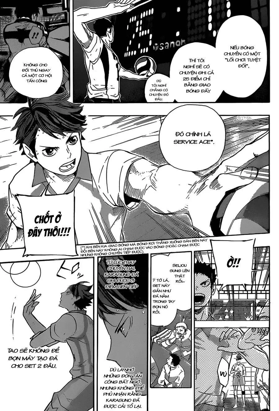 Haikyuu Nettruyen ZZZ Chương 55 Page 9