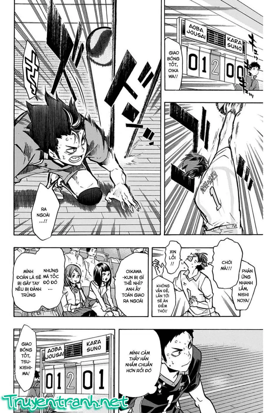 Haikyuu Nettruyen ZZZ Chương 132 Page 10
