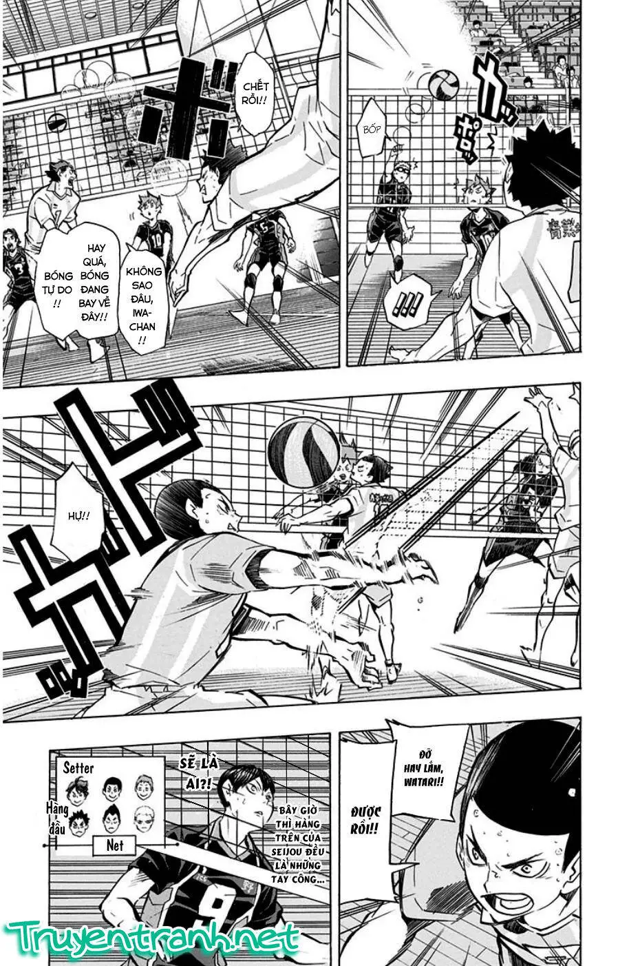 Haikyuu Nettruyen ZZZ Chương 132 Page 11
