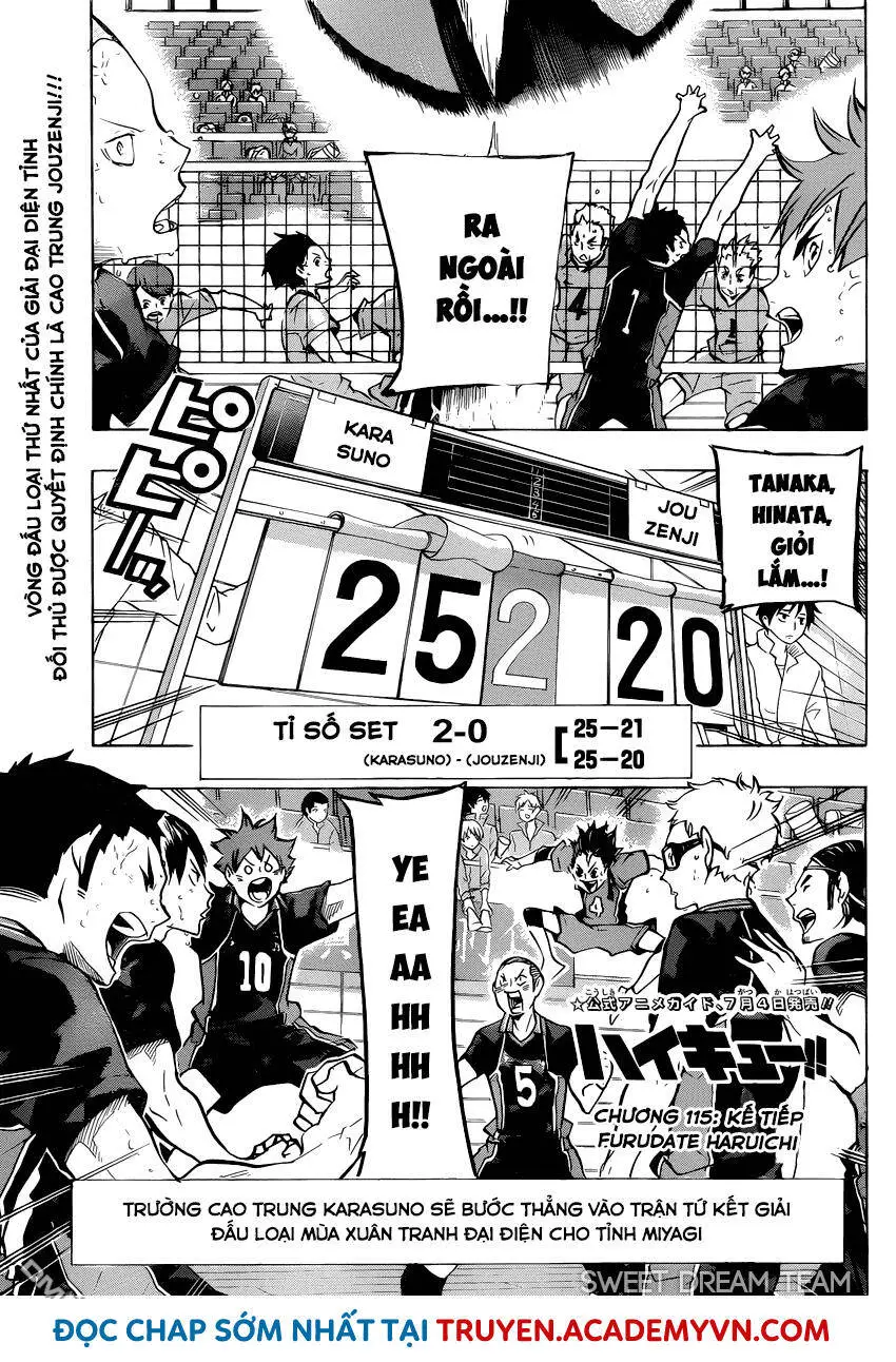 Haikyuu Nettruyen ZZZ Chương 115 Page 2