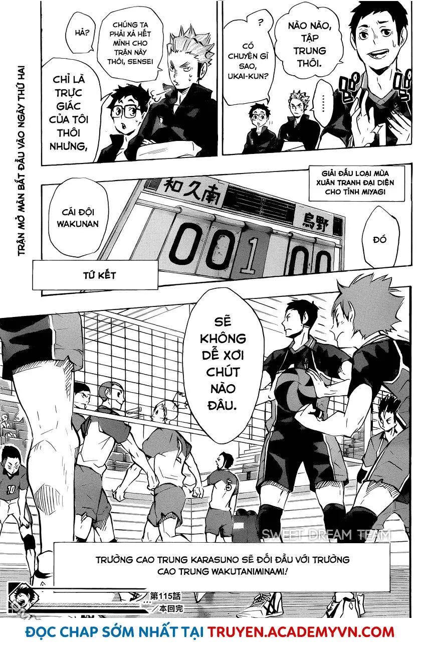 Haikyuu Nettruyen ZZZ Chương 115 Page 20