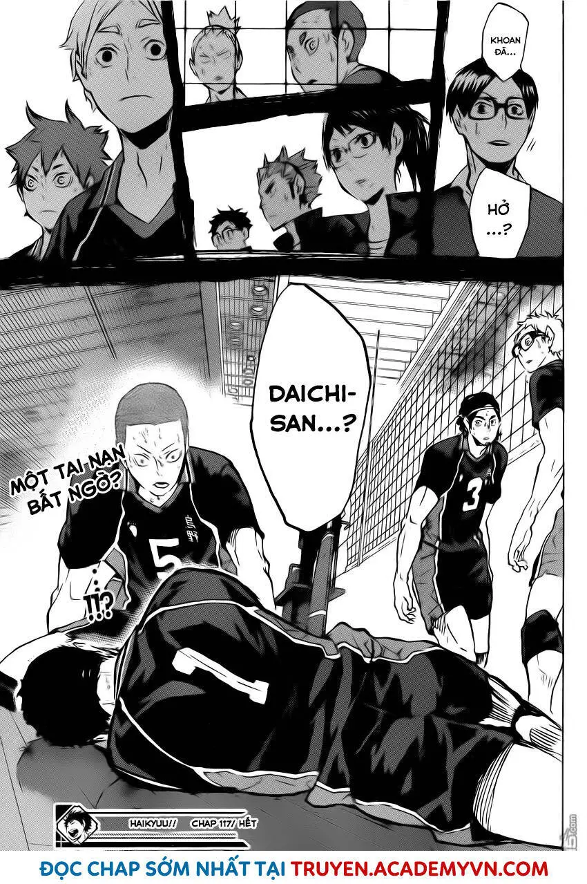 Haikyuu Nettruyen ZZZ Chương 117 Page 19