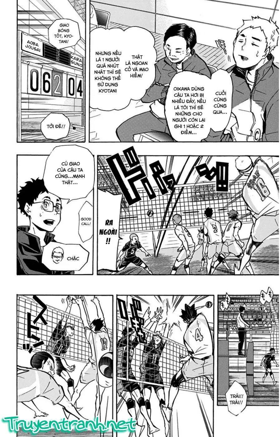 Haikyuu Nettruyen ZZZ Chương 133 Page 9