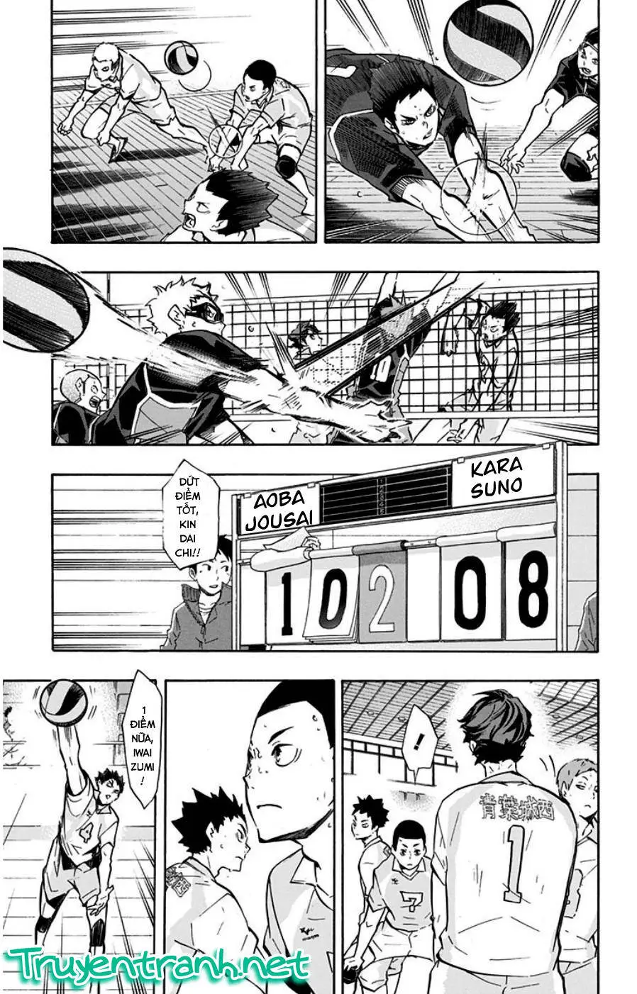 Haikyuu Nettruyen ZZZ Chương 133 Page 10