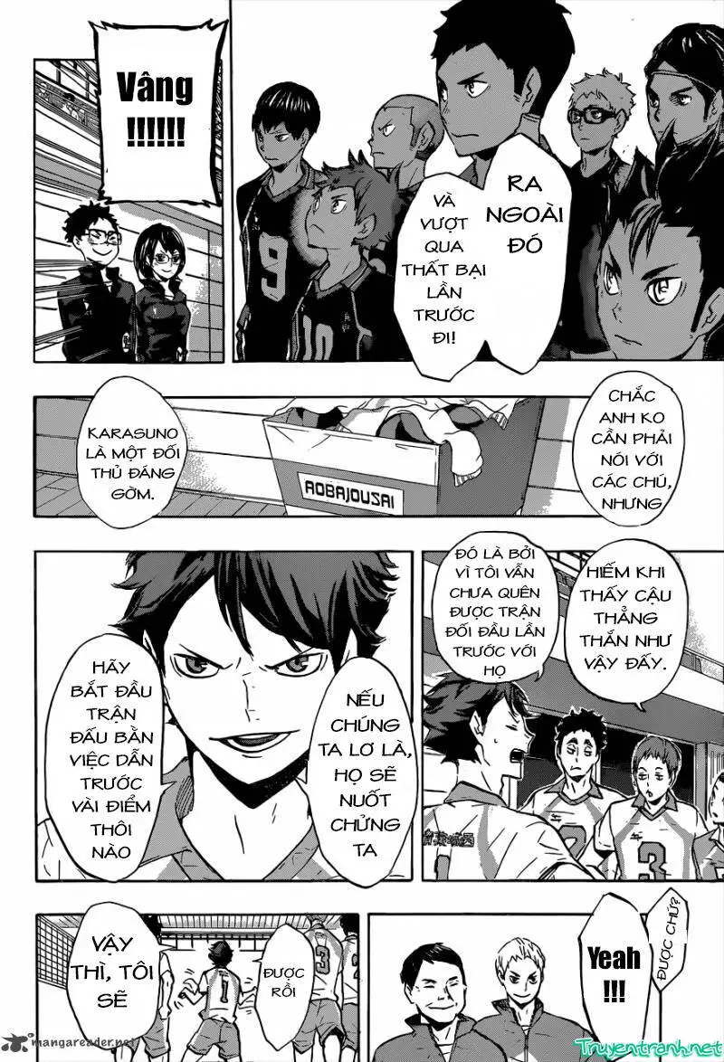 Haikyuu Nettruyen ZZZ Chương 129 Page 9