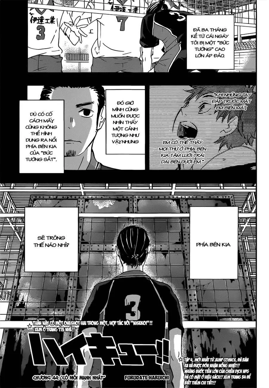 Haikyuu Nettruyen ZZZ Chương 44 Page 3