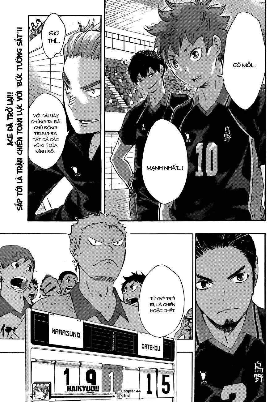 Haikyuu Nettruyen ZZZ Chương 44 Page 20
