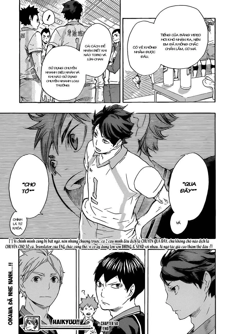 Haikyuu Nettruyen ZZZ Chương 50 Page 21