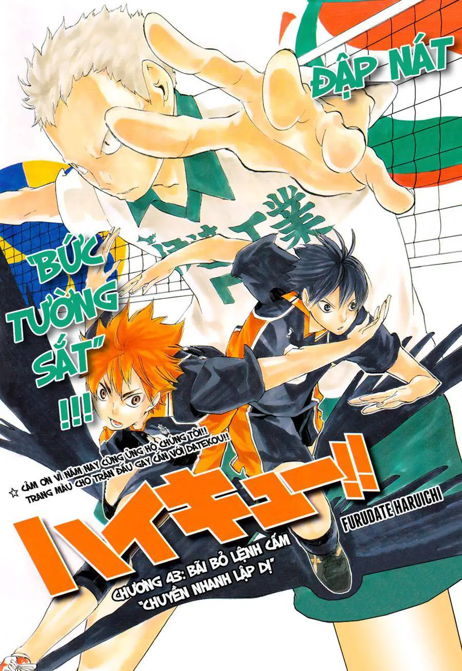 Haikyuu Nettruyen ZZZ Chương 43 Page 3
