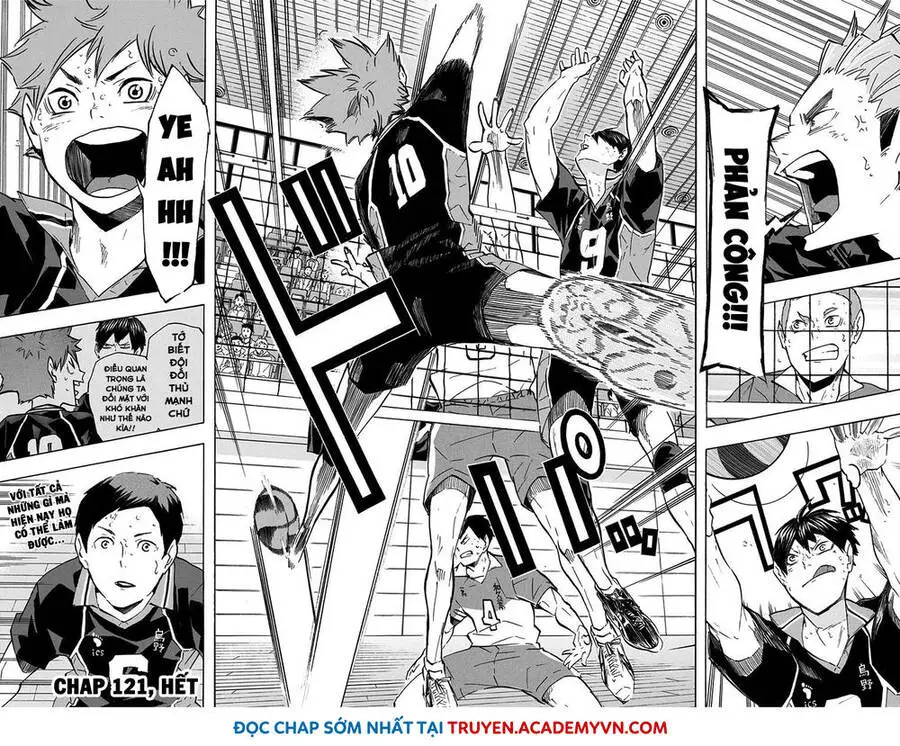Haikyuu Nettruyen ZZZ Chương 121 Page 18