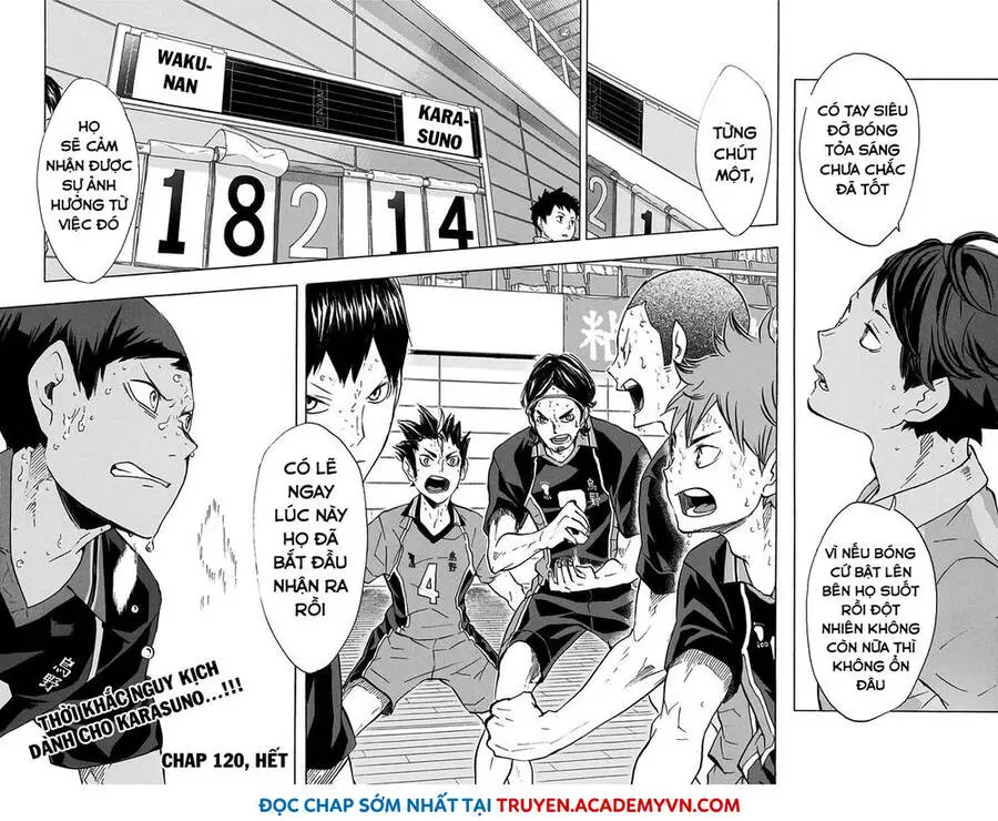 Haikyuu Nettruyen ZZZ Chương 120 Page 18
