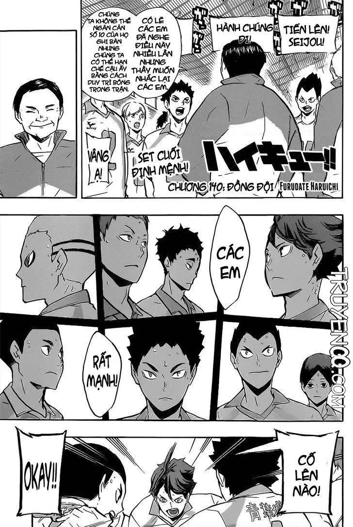Haikyuu Nettruyen ZZZ Chương 140 Page 1