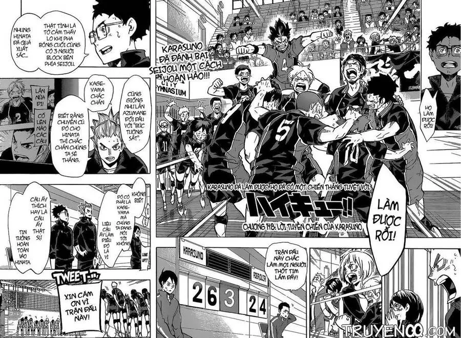 Haikyuu Nettruyen ZZZ Chương 148 Page 3