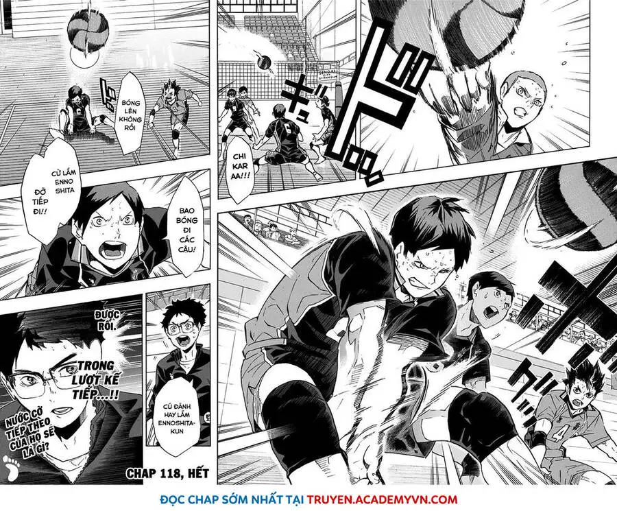 Haikyuu Nettruyen ZZZ Chương 118 Page 18