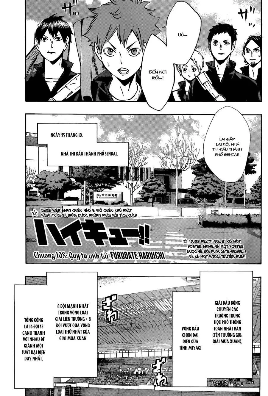 Haikyuu Nettruyen ZZZ Chương 108 Page 3