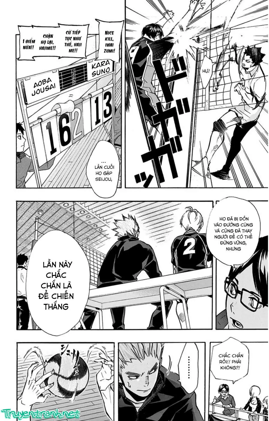 Haikyuu Nettruyen ZZZ Chương 134 Page 3