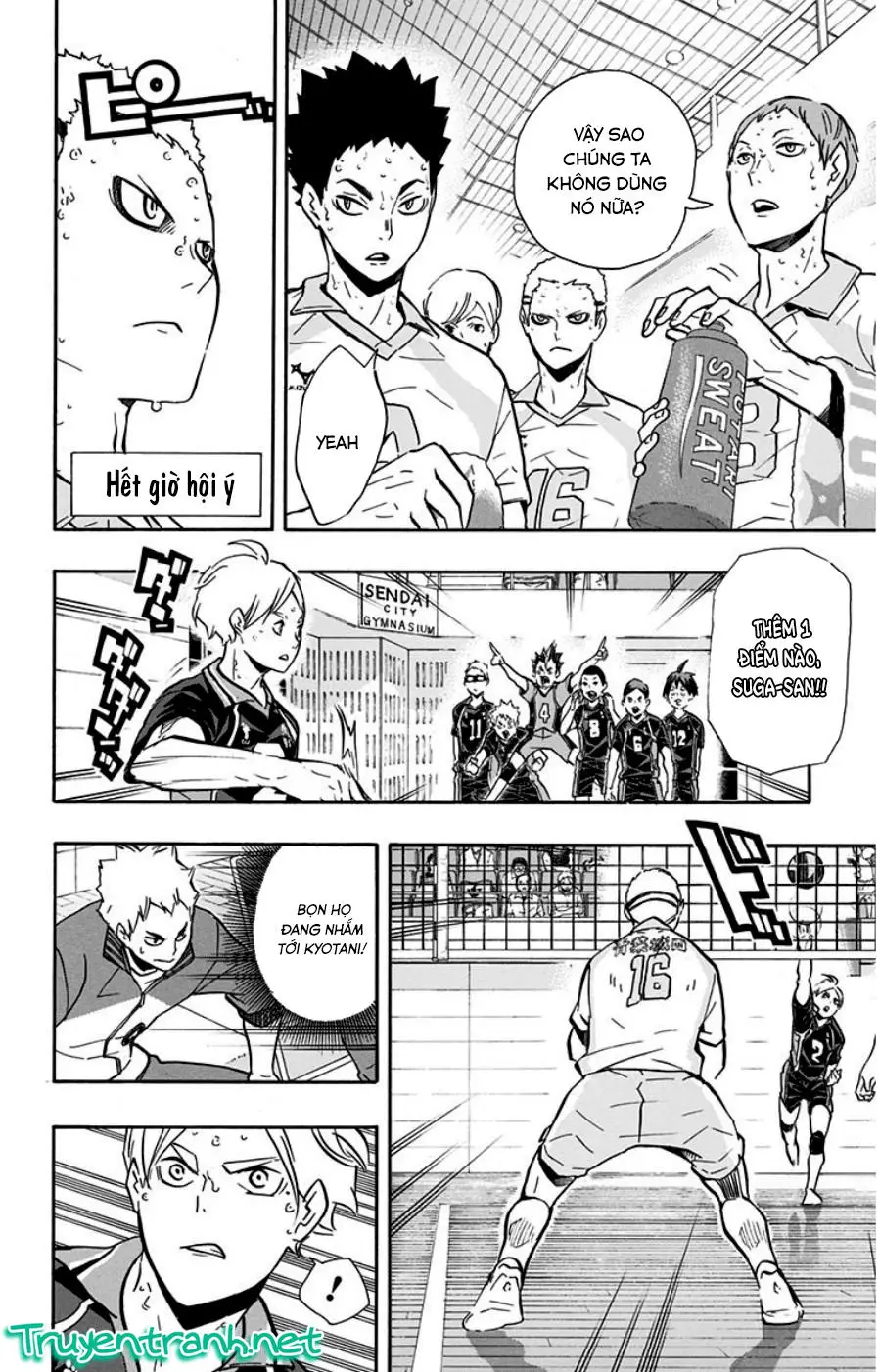 Haikyuu Nettruyen ZZZ Chương 135 Page 3