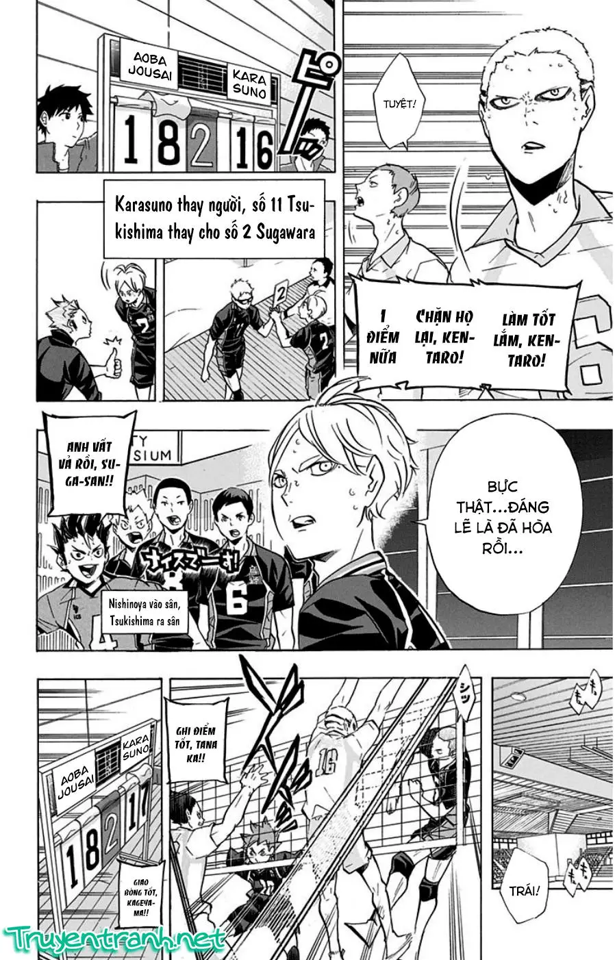 Haikyuu Nettruyen ZZZ Chương 135 Page 5