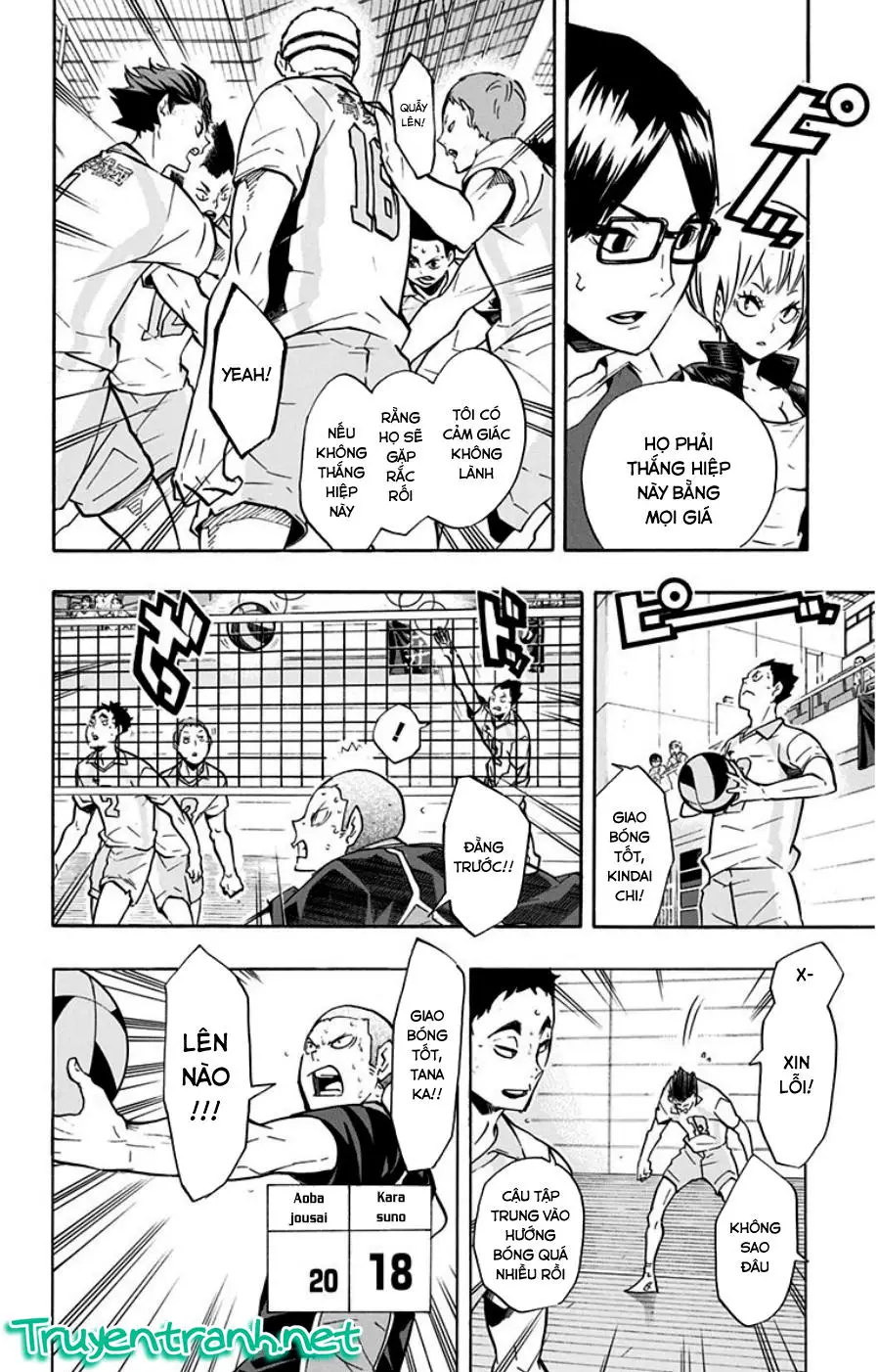 Haikyuu Nettruyen ZZZ Chương 135 Page 11