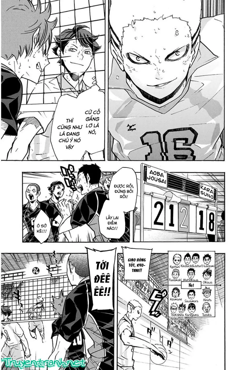 Haikyuu Nettruyen ZZZ Chương 135 Page 14