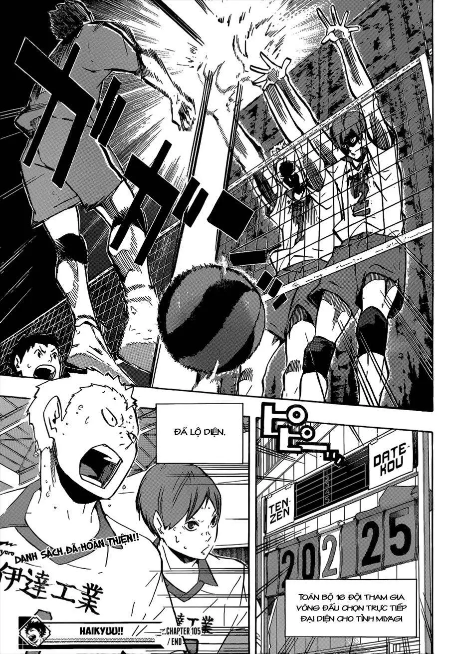 Haikyuu Nettruyen ZZZ Chương 105 Page 18