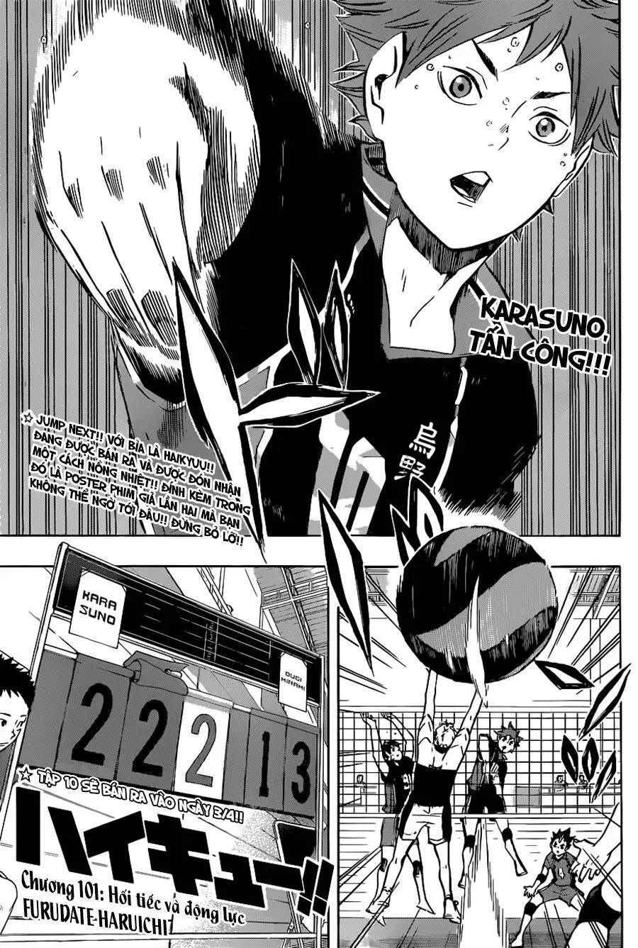 Haikyuu Nettruyen ZZZ Chương 101 Page 3