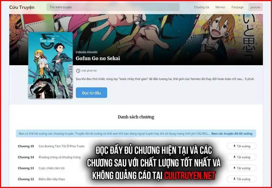 Gofun Go No Sekai Nettruyen ZZZ Chương 13.1 Page 18