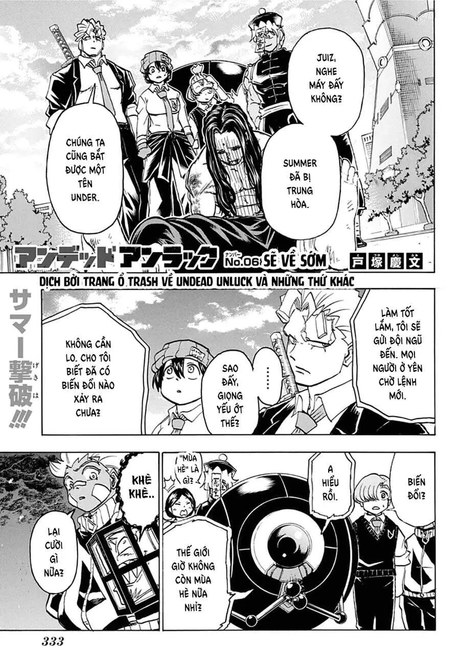 Undead Unluck Nettruyen ZZZ Chương 68 Page 1