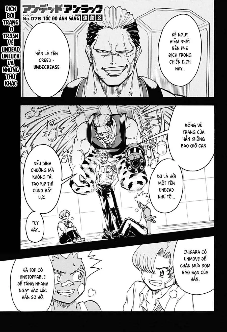 Undead Unluck Nettruyen ZZZ Chương 76 Page 1
