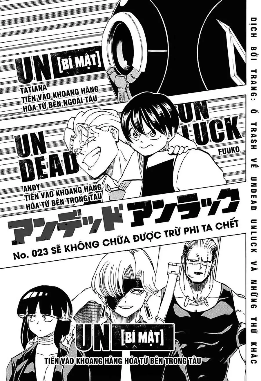 Undead Unluck Nettruyen ZZZ Chương 23 Page 1