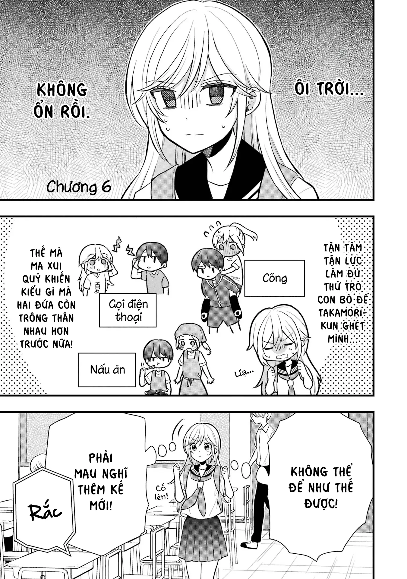 Đừng Nghĩ Thế Nữa Mà, Takamori-Kun! Nettruyen ZZZ Chương 6 Page 2