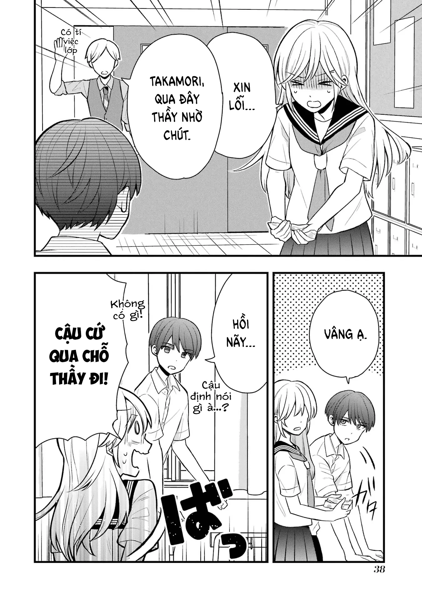 Đừng Nghĩ Thế Nữa Mà, Takamori-Kun! Nettruyen ZZZ Chương 6 Page 9