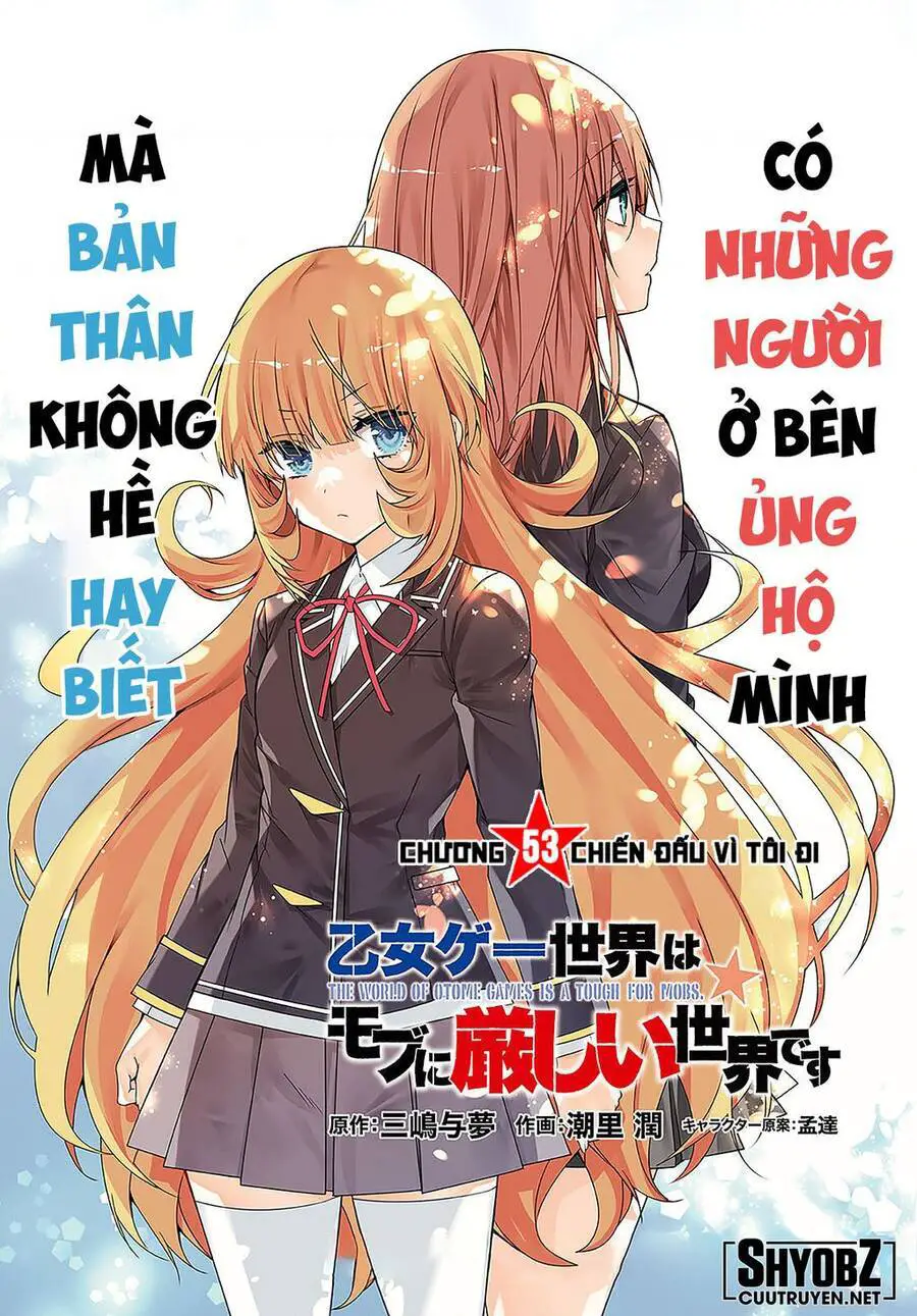 Thế Giới Của Game Otome Thật Khó Khăn Cho Những Thường Dân Nettruyen ZZZ Chương 53 Page 2