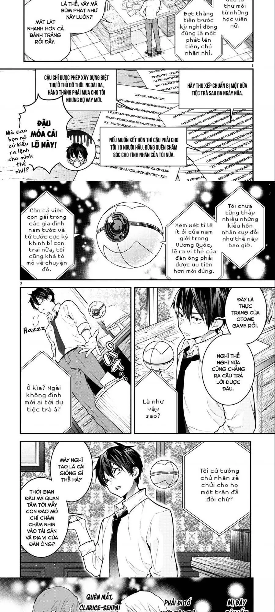 Thế Giới Của Game Otome Thật Khó Khăn Cho Những Thường Dân Nettruyen ZZZ Chương 39 Page 2