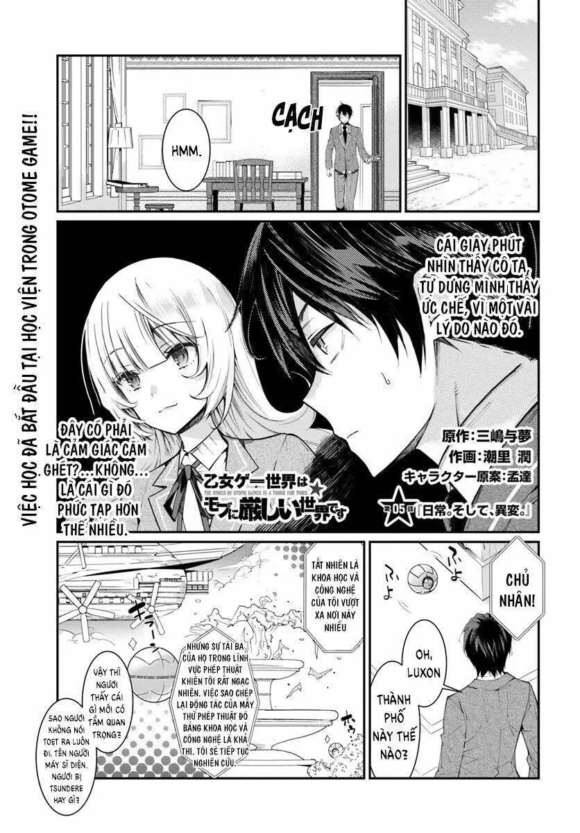 Thế Giới Của Game Otome Thật Khó Khăn Cho Những Thường Dân Nettruyen ZZZ Chương 5 Page 2